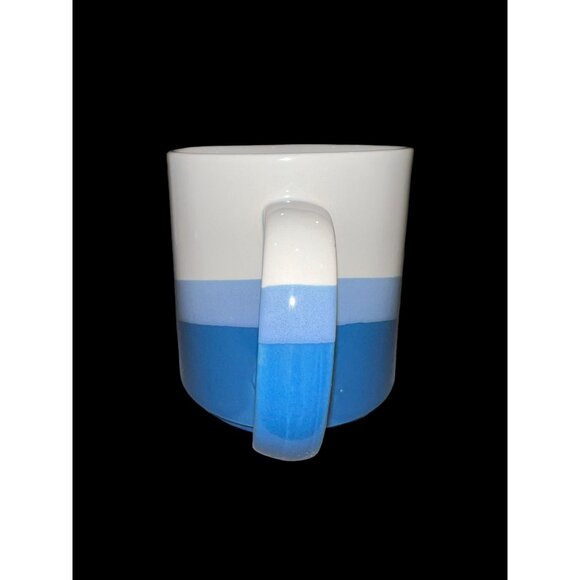 VTG Peterbilt Trucks Coffee/Tea Ceramic Mug Two Tone Blue Stripes, Truck Driving - Picture 5 of 8